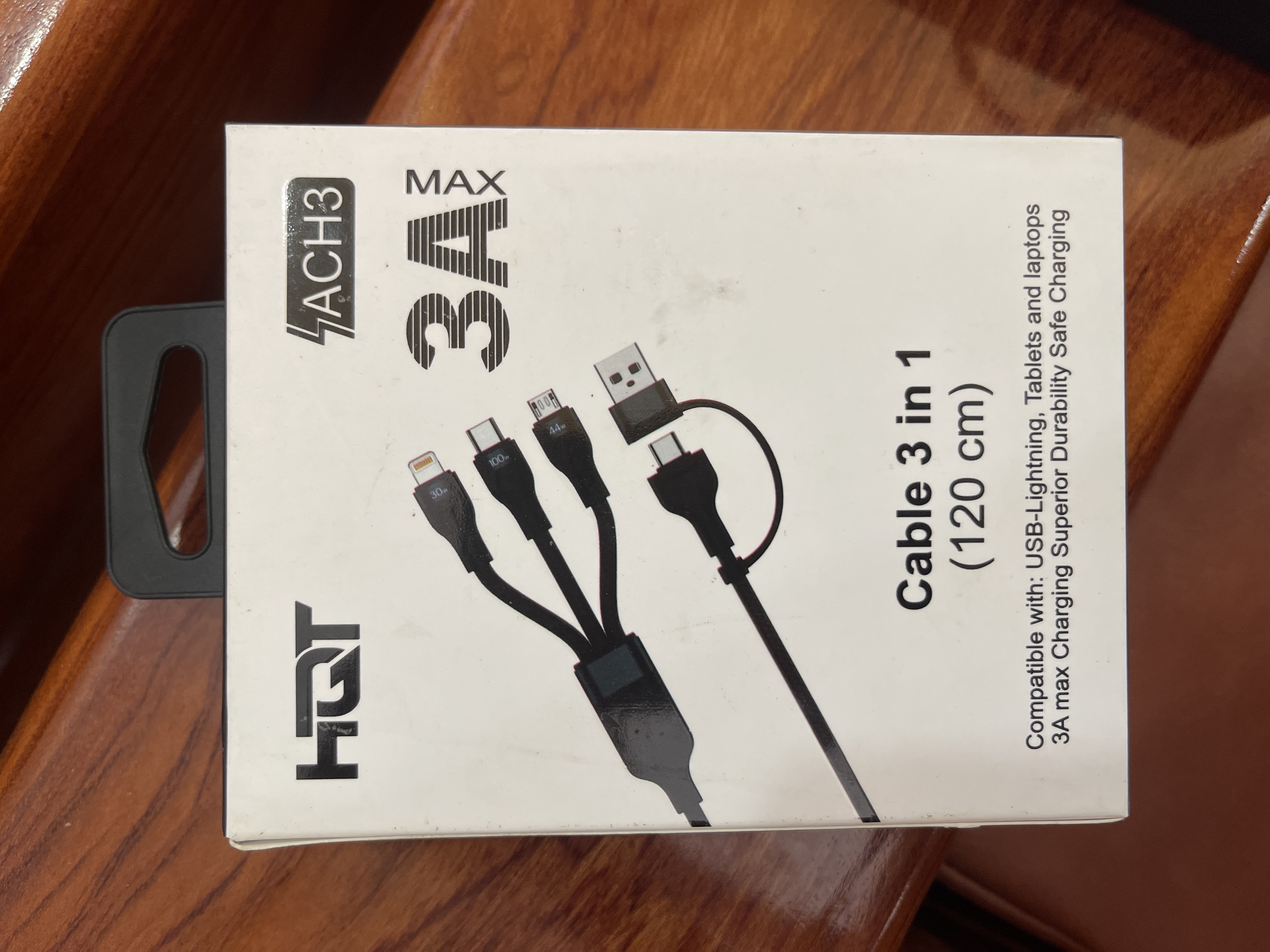 Cáp sạc 3 đầu HQT